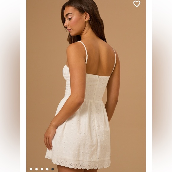 New with tags Altar’d State Ophelia Eyelet Mini Dress - Picture 5 of 5